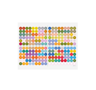 Aufkleber für Flaschenverschlüsse von ätherischen Ölen